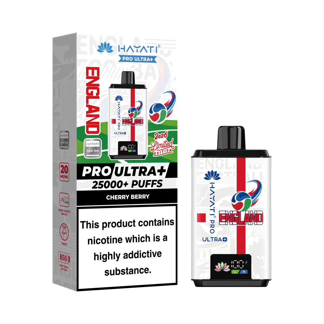 Hayati Pro Ultra+ 25K Puffs World Cup Edition Kit | Only £10.99 | Any 3 for £30