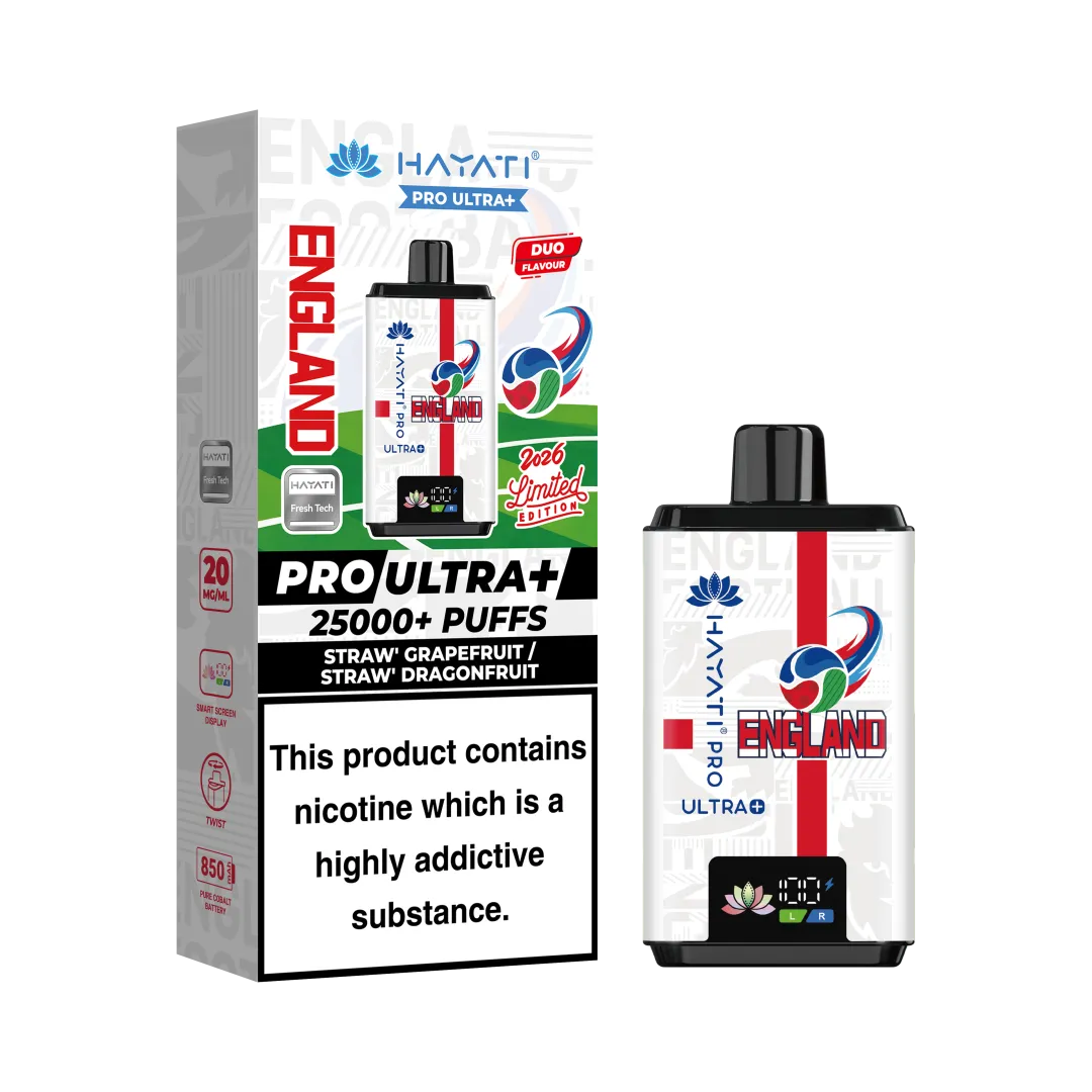 Hayati Pro Ultra+ 25K Puffs World Cup Edition Kit | Only £10.99 | Any 3 for £30