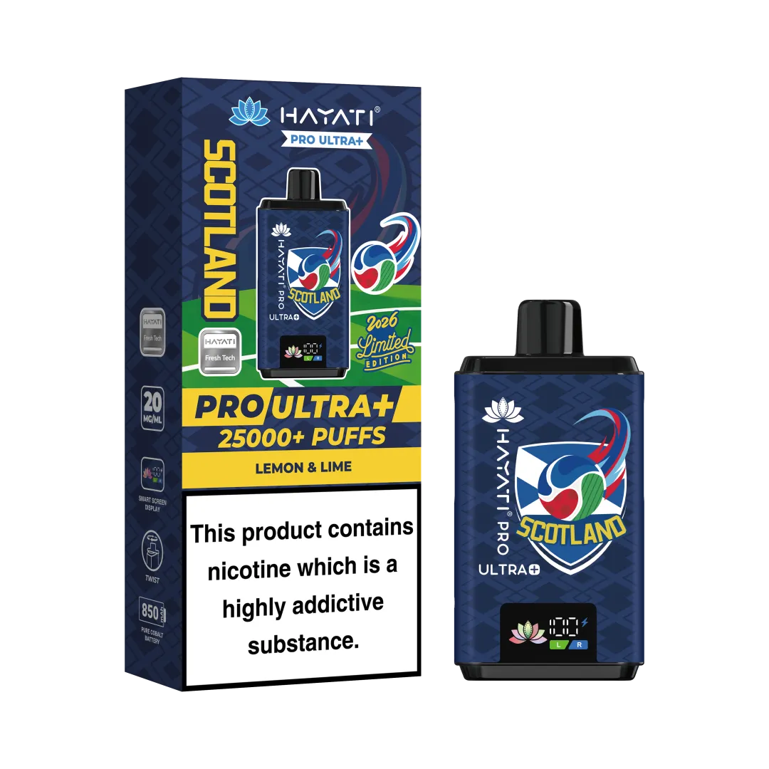Hayati Pro Ultra+ 25K Puffs World Cup Edition Kit | Only £10.99 | Any 3 for £30