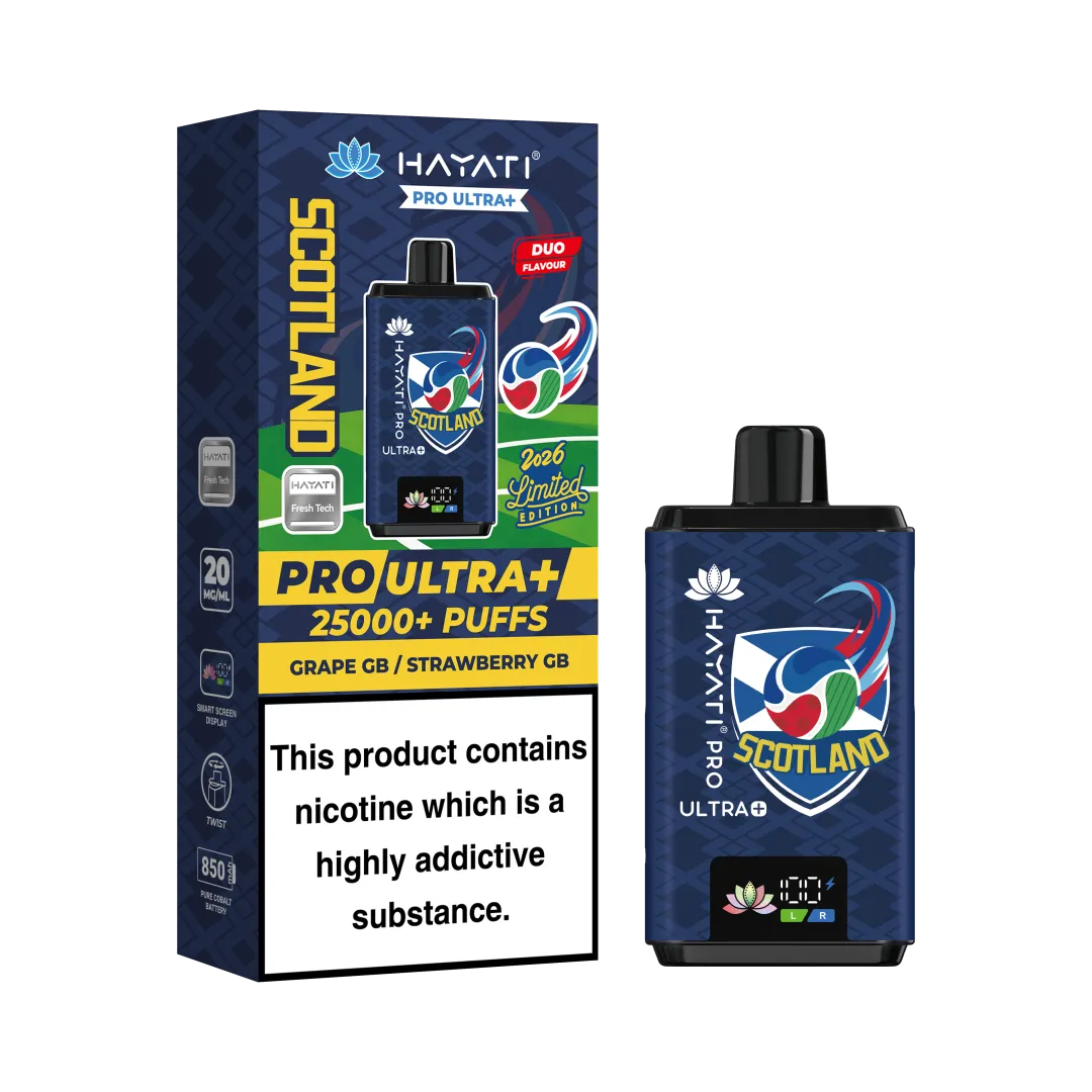 Hayati Pro Ultra+ 25K Puffs World Cup Edition Kit | Only £10.99 | Any 3 for £30