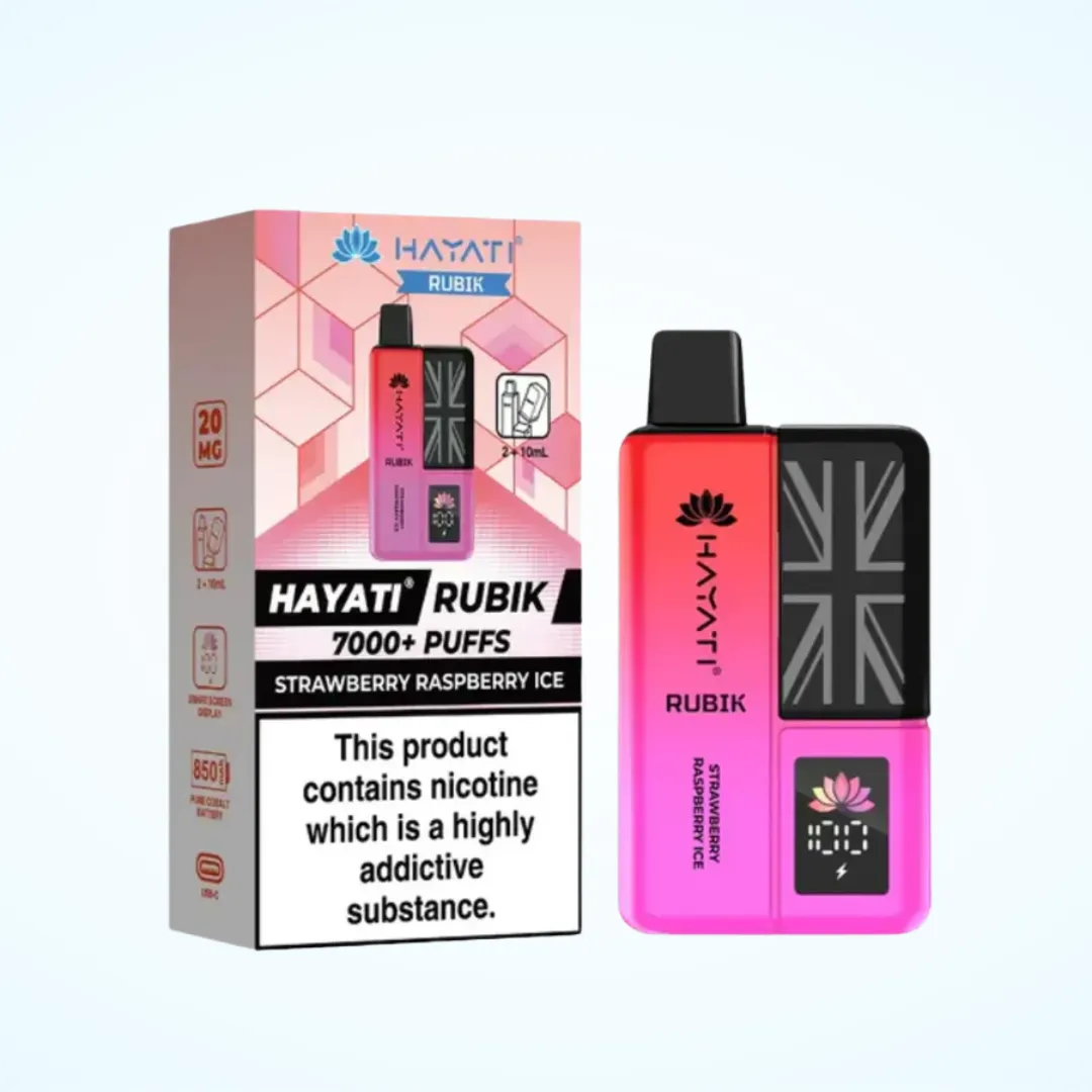 Hayati Rubik 7000 Puffs Prefilled Vape Kit | Only £8.99 | Any 3 for £26
