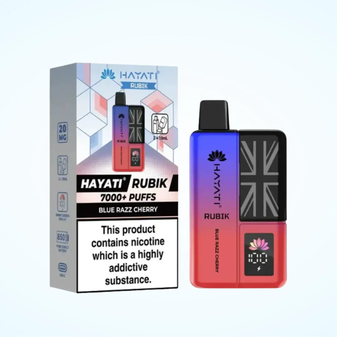 Hayati Rubik 7000 Puffs Prefilled Vape Kit | Only £8.99 | Any 3 for £26