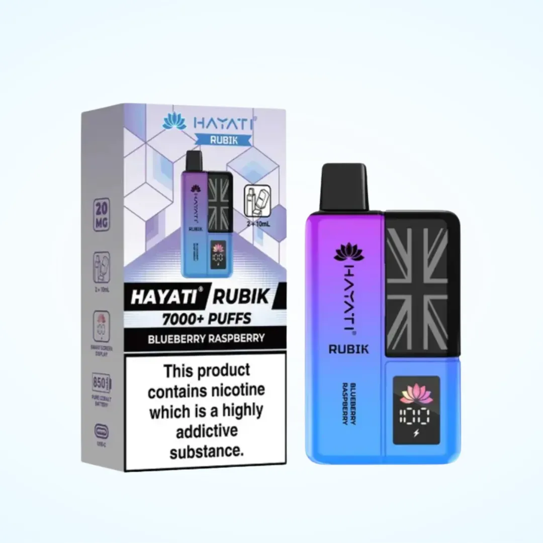 Hayati Rubik 7000 Puffs Prefilled Vape Kit | Only £8.99 | Any 3 for £26