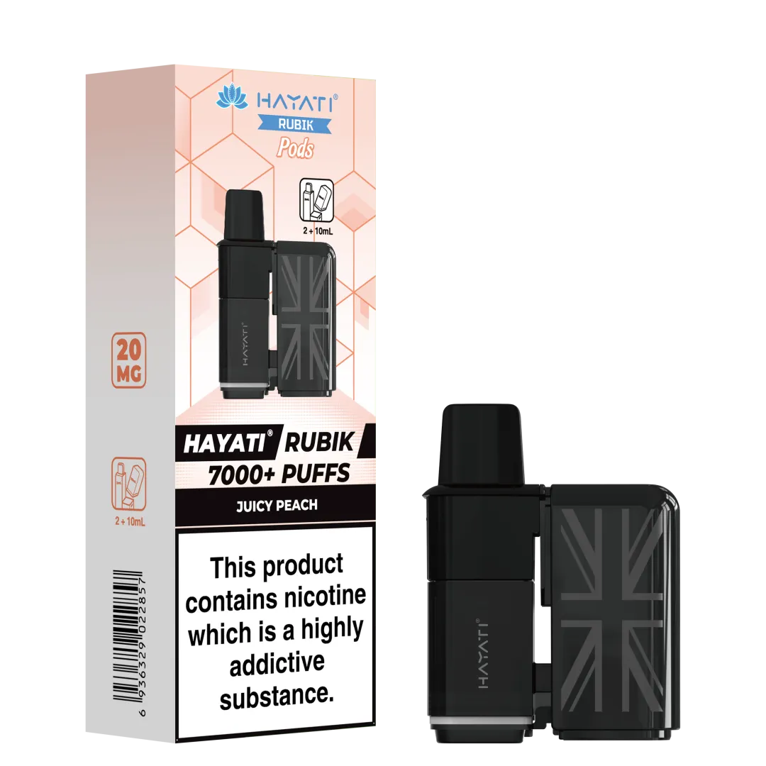 Hayati Rubik 7000 Prefilled Refill Pods | Only £7.99 | Any 3 for £23