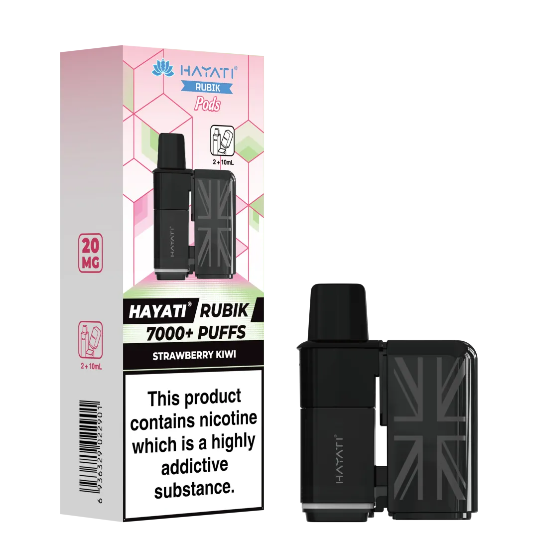 Hayati Rubik 7000 Prefilled Refill Pods | Only £7.99 | Any 3 for £23