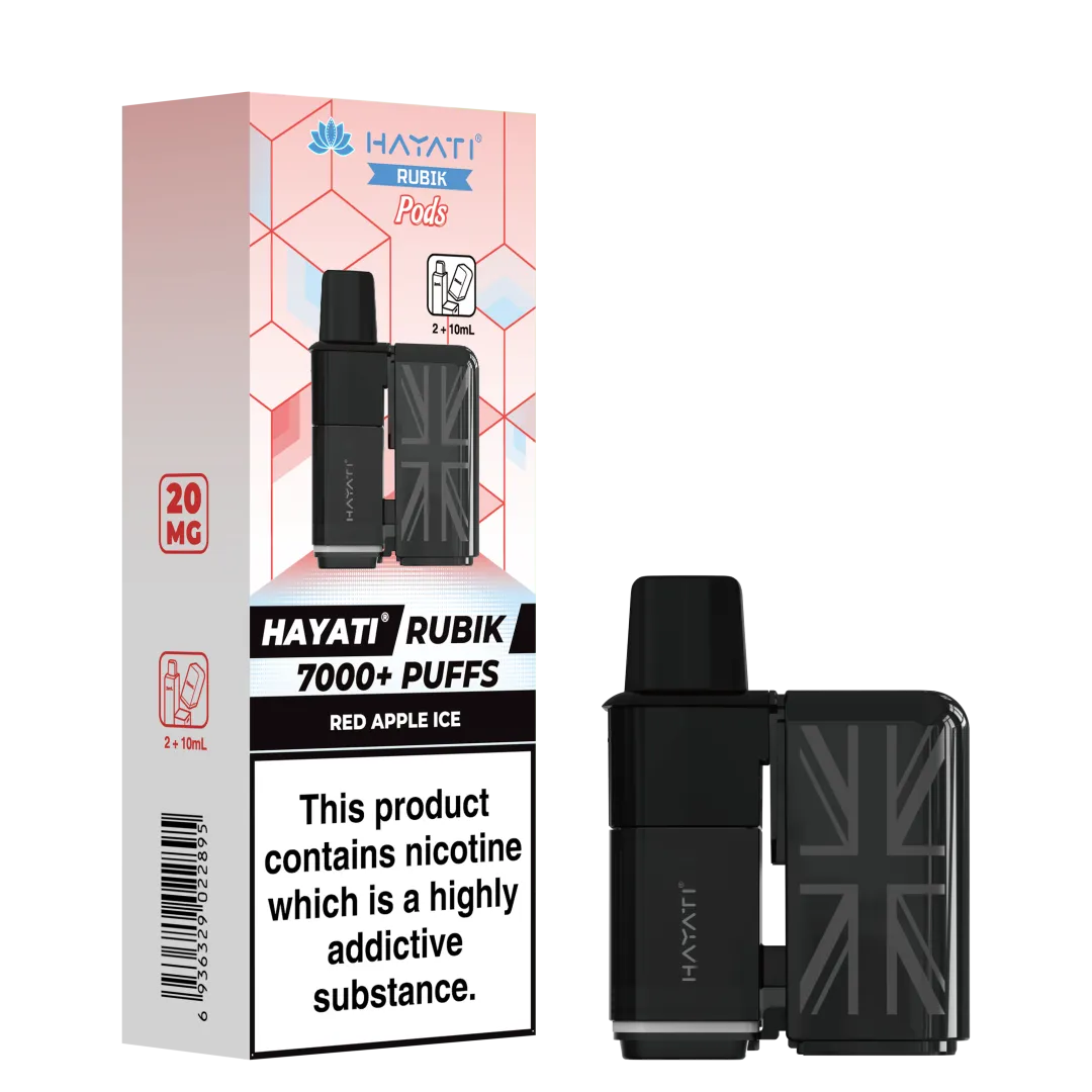Hayati Rubik 7000 Prefilled Refill Pods | Only £7.99 | Any 3 for £23