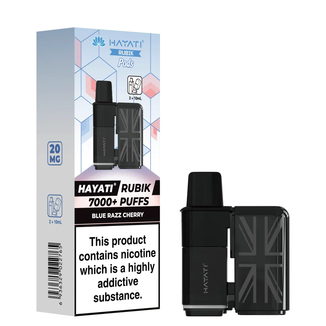 Hayati Rubik 7000 Prefilled Refill Pods | Only £7.99 | Any 3 for £23