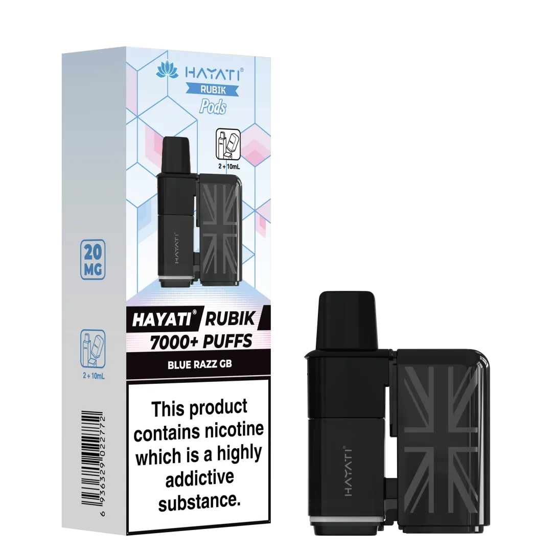Hayati Rubik 7000 Prefilled Refill Pods | Only £7.99 | Any 3 for £23