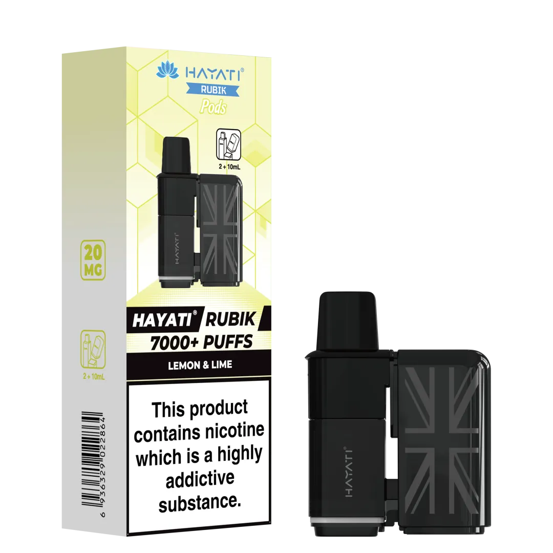 Hayati Rubik 7000 Prefilled Refill Pods | Only £7.99 | Any 3 for £23