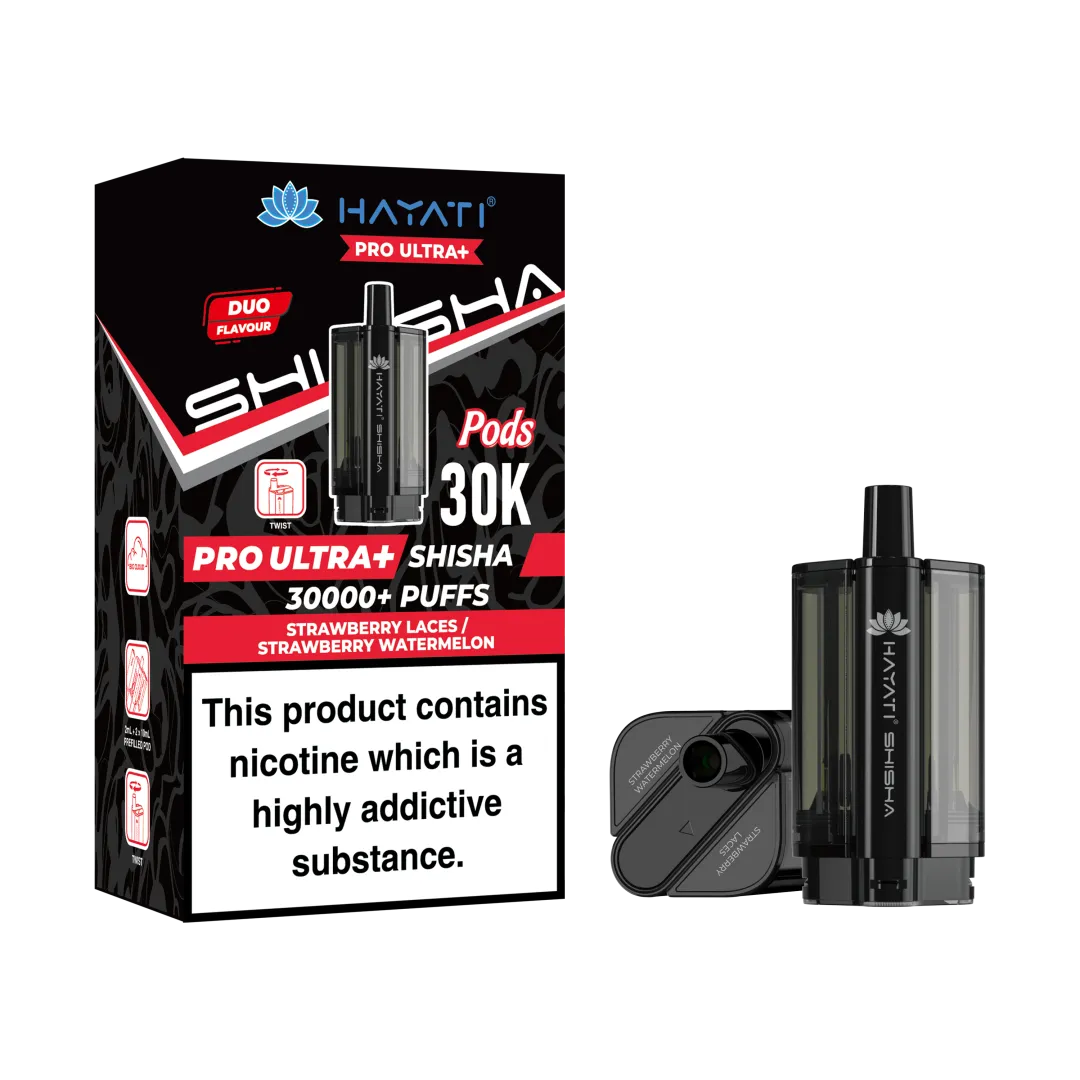 Hayati Pro Ultra+ Shisha 30K Refill Pods | Only £7.99 | Any 3 for £21