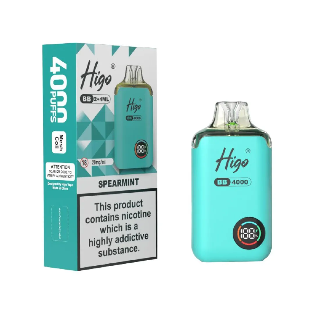 Higo BB 4000 Puffs Pod Vape Kit | Only £7.99 | Any 3 for £21