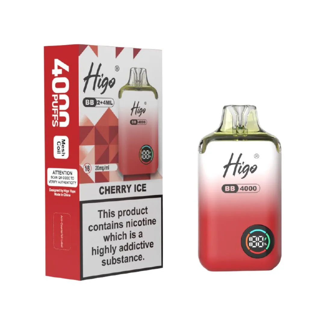 Higo BB 4000 Puffs Pod Vape Kit | Only £7.99 | Any 3 for £21