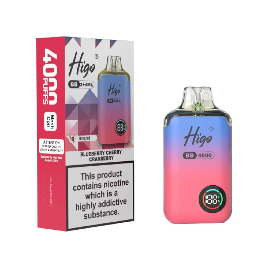 Higo BB 4000 Puffs Pod Vape Kit | Only £7.99 | Any 3 for £21