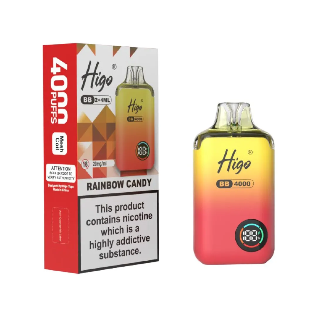 Higo BB 4000 Puffs Pod Vape Kit | Only £7.99 | Any 3 for £21