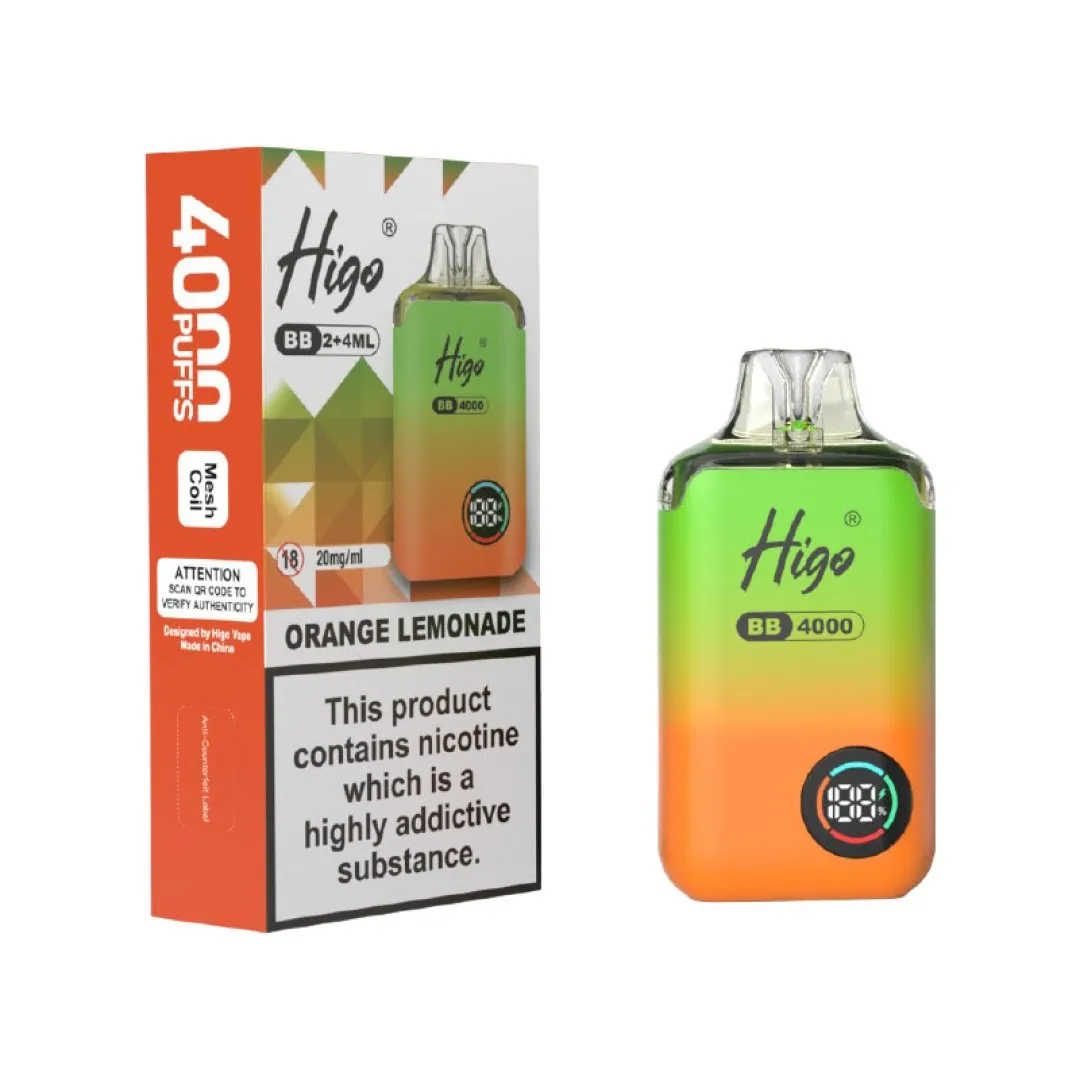 Higo BB 4000 Puffs Pod Vape Kit | Only £7.99 | Any 3 for £21