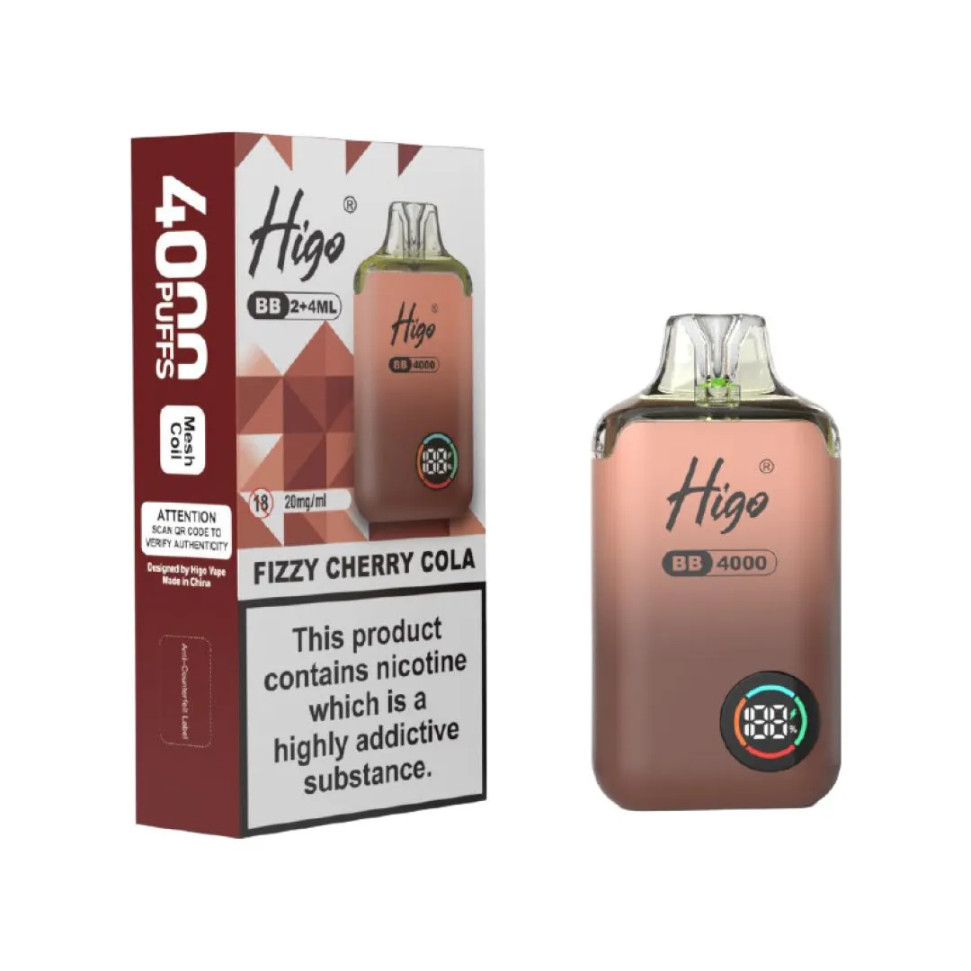 Higo BB 4000 Puffs Pod Vape Kit | Only £7.99 | Any 3 for £21