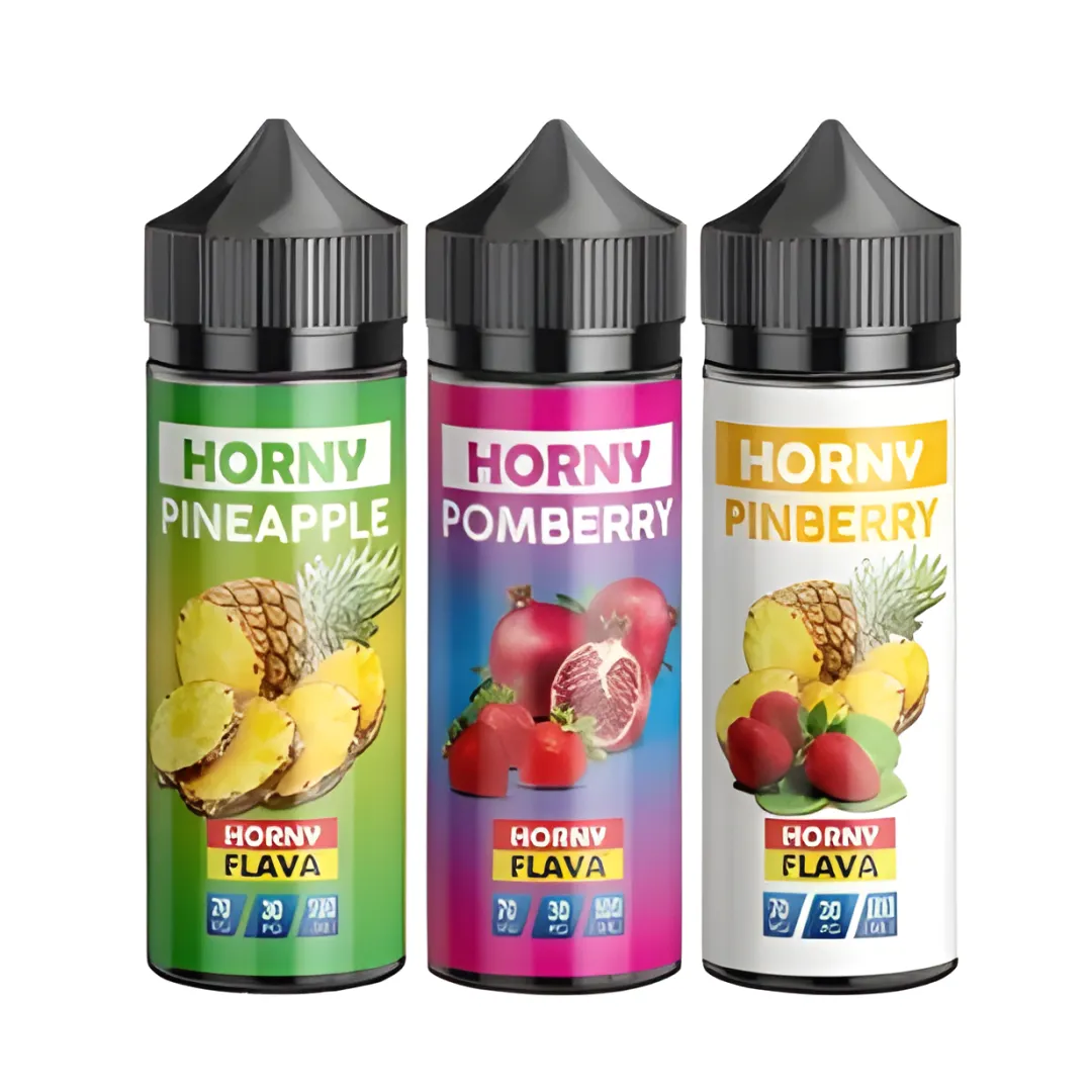 Horny Flava 100ml Shortfill E-Liquids | Only £7.99