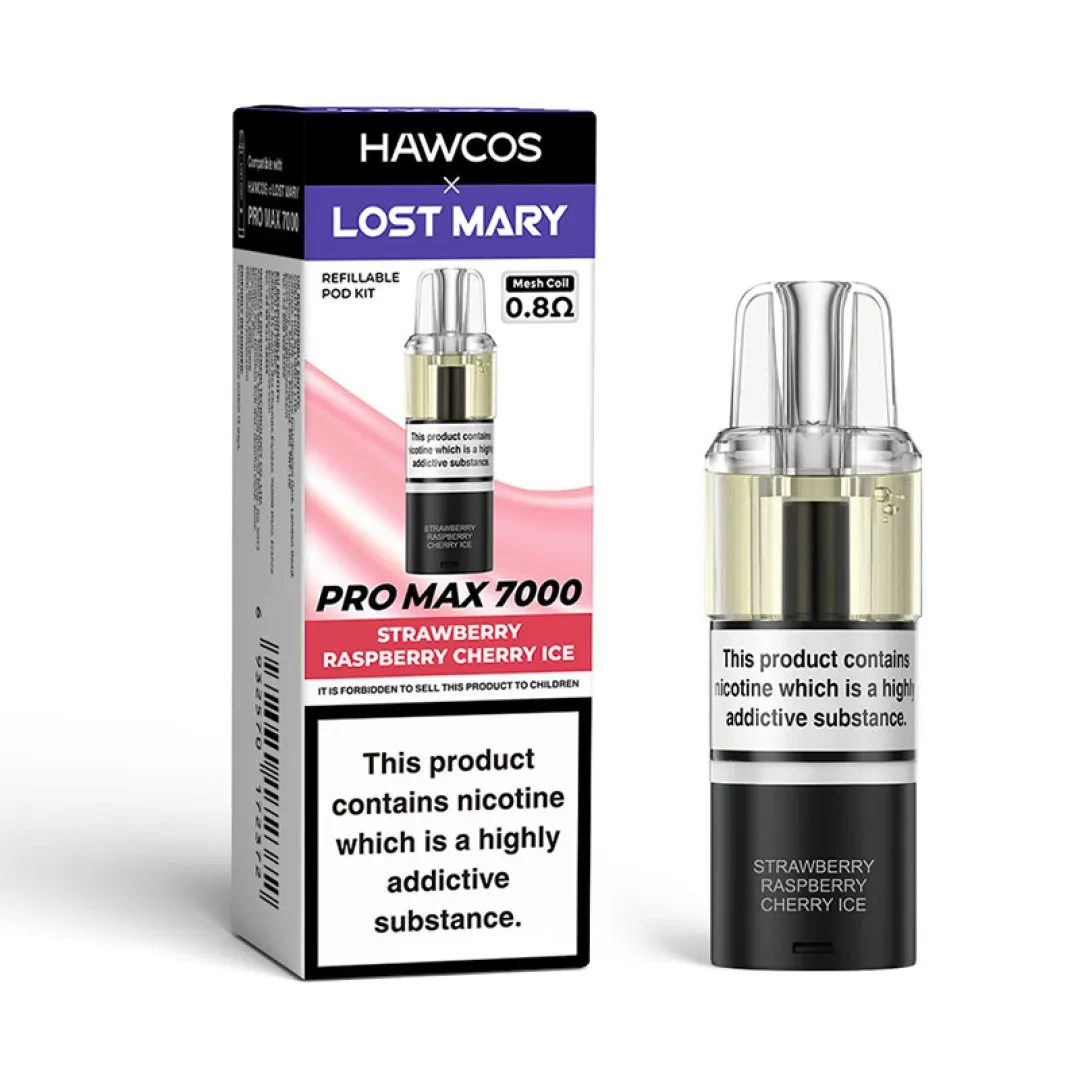 Hawcos x Lost Mary Pro Max 7000 Prefilled Refill Pods | Only £6.49 | Any 3 for £16.99