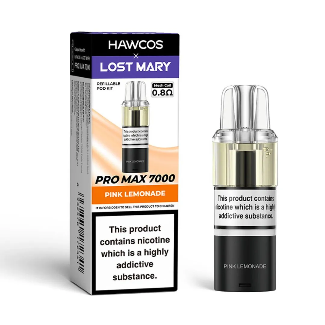 Hawcos x Lost Mary Pro Max 7000 Prefilled Refill Pods | Only £6.49 | Any 3 for £16.99