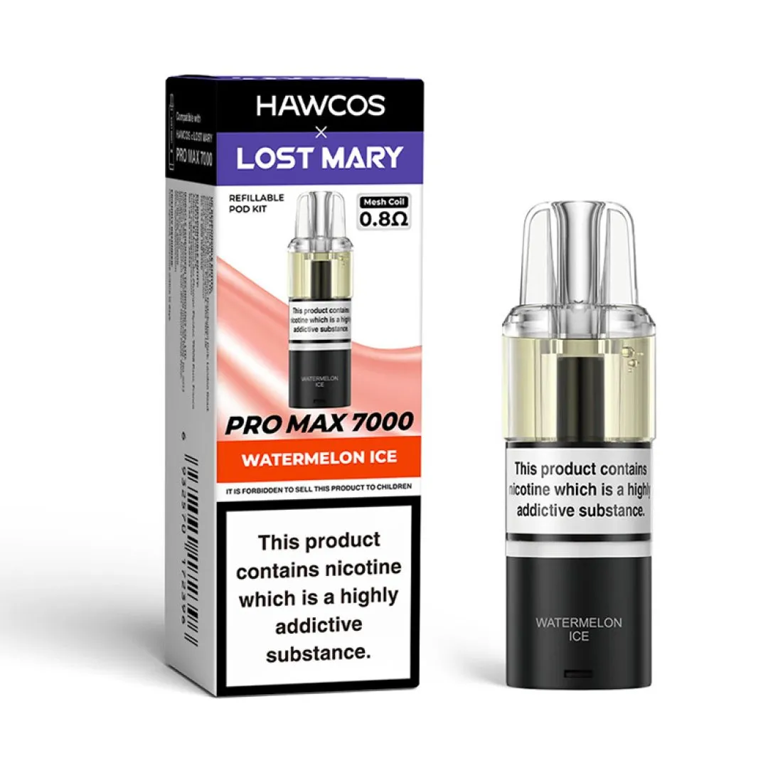 Hawcos x Lost Mary Pro Max 7000 Prefilled Refill Pods | Only £6.49 | Any 3 for £16.99