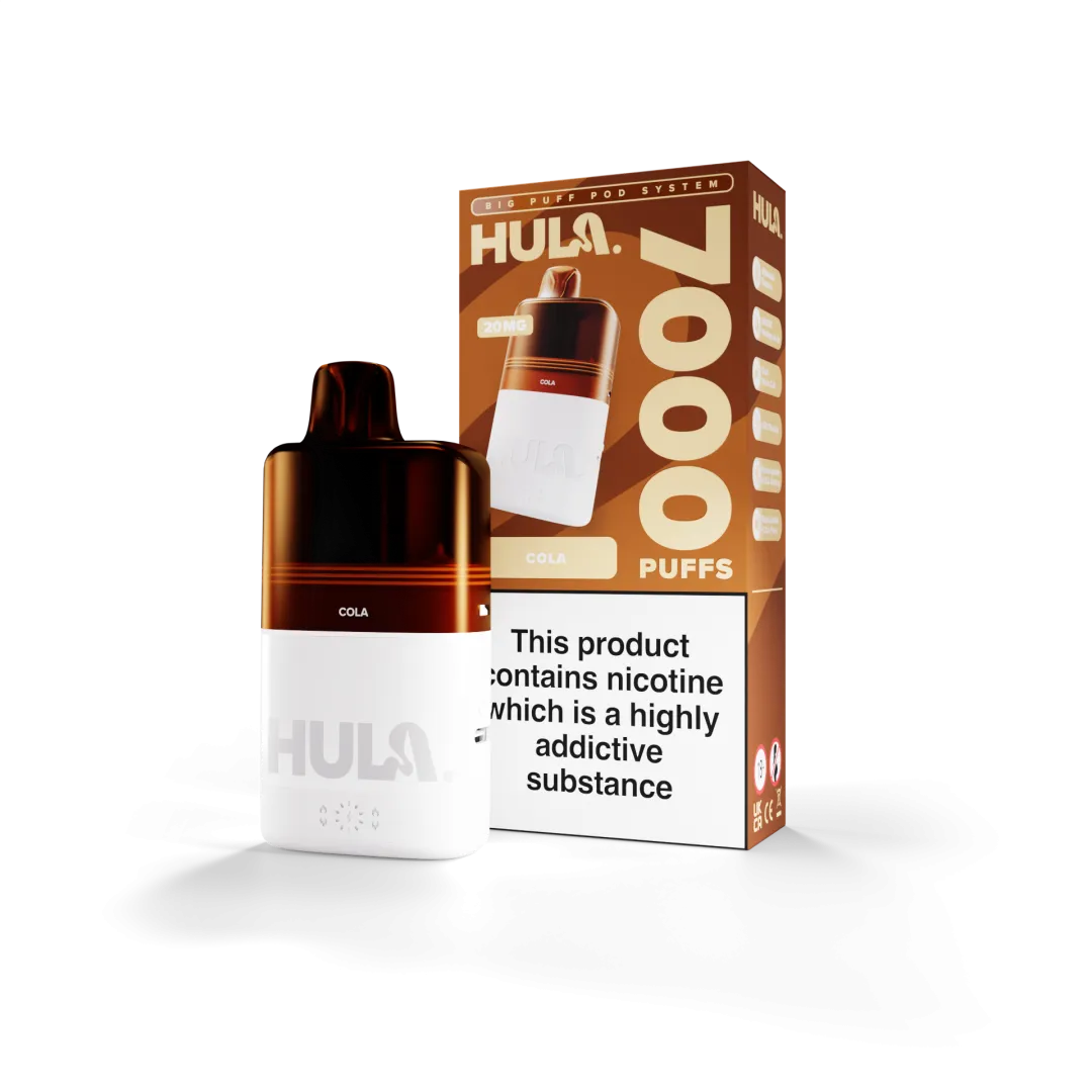Hula 7000 Puffs Prefilled Pod Kit | Only £8.99 | Any 3 for £26