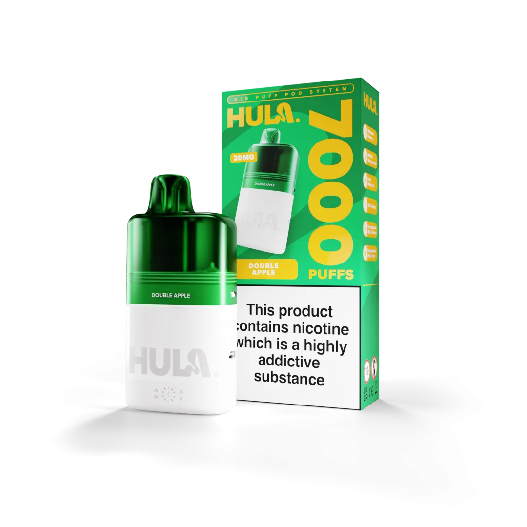 Hula 7000 Puffs Prefilled Pod Kit | Only £8.99 | Any 3 for £26