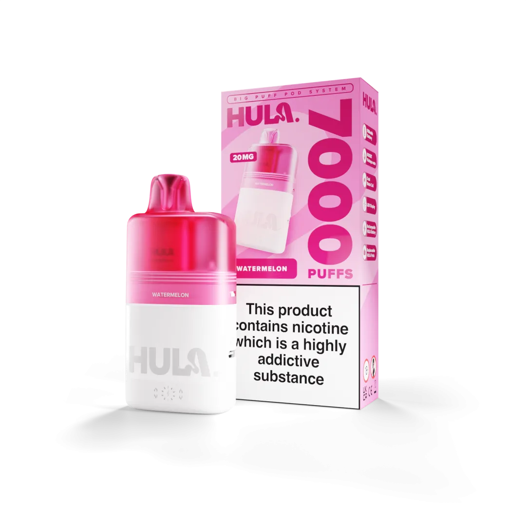 Hula 7000 Puffs Prefilled Pod Kit | Only £8.99 | Any 3 for £26
