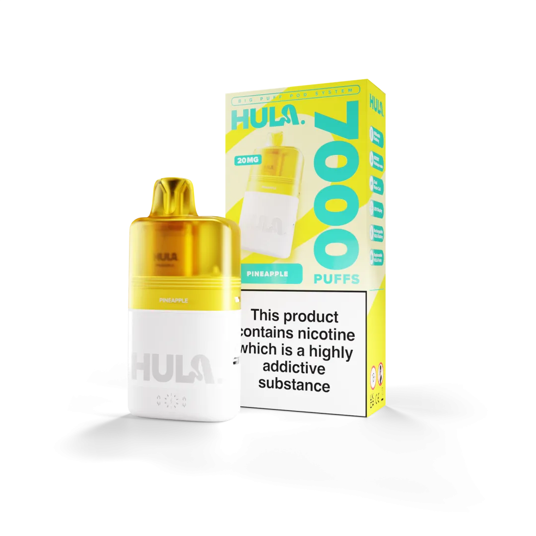 Hula 7000 Puffs Prefilled Pod Kit | Only £8.99 | Any 3 for £26