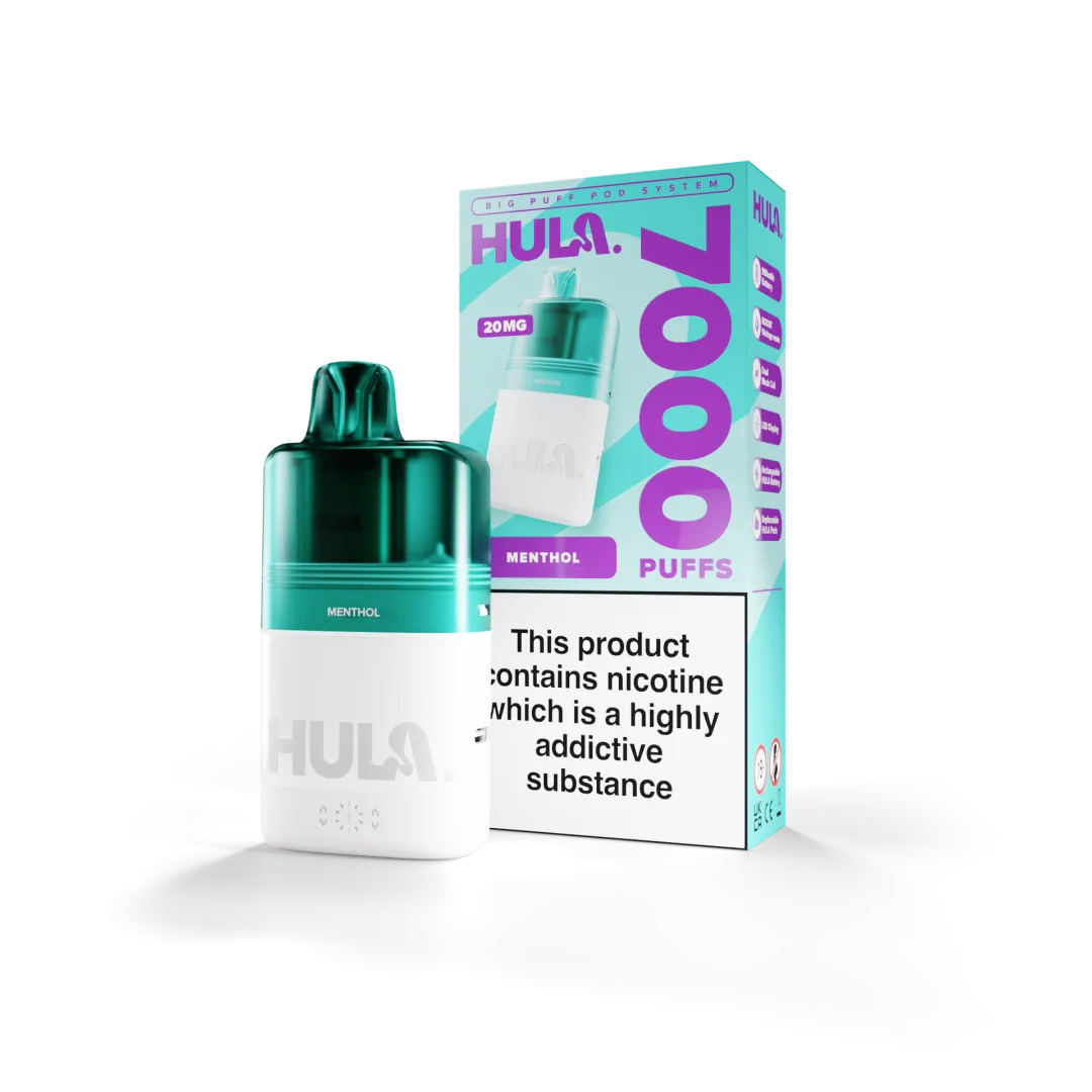 Hula 7000 Puffs Prefilled Pod Kit | Only £8.99 | Any 3 for £26