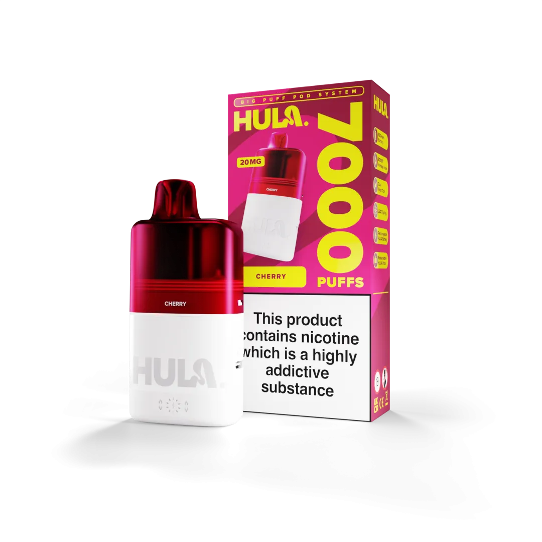 Hula 7000 Puffs Prefilled Pod Kit | Only £8.99 | Any 3 for £26