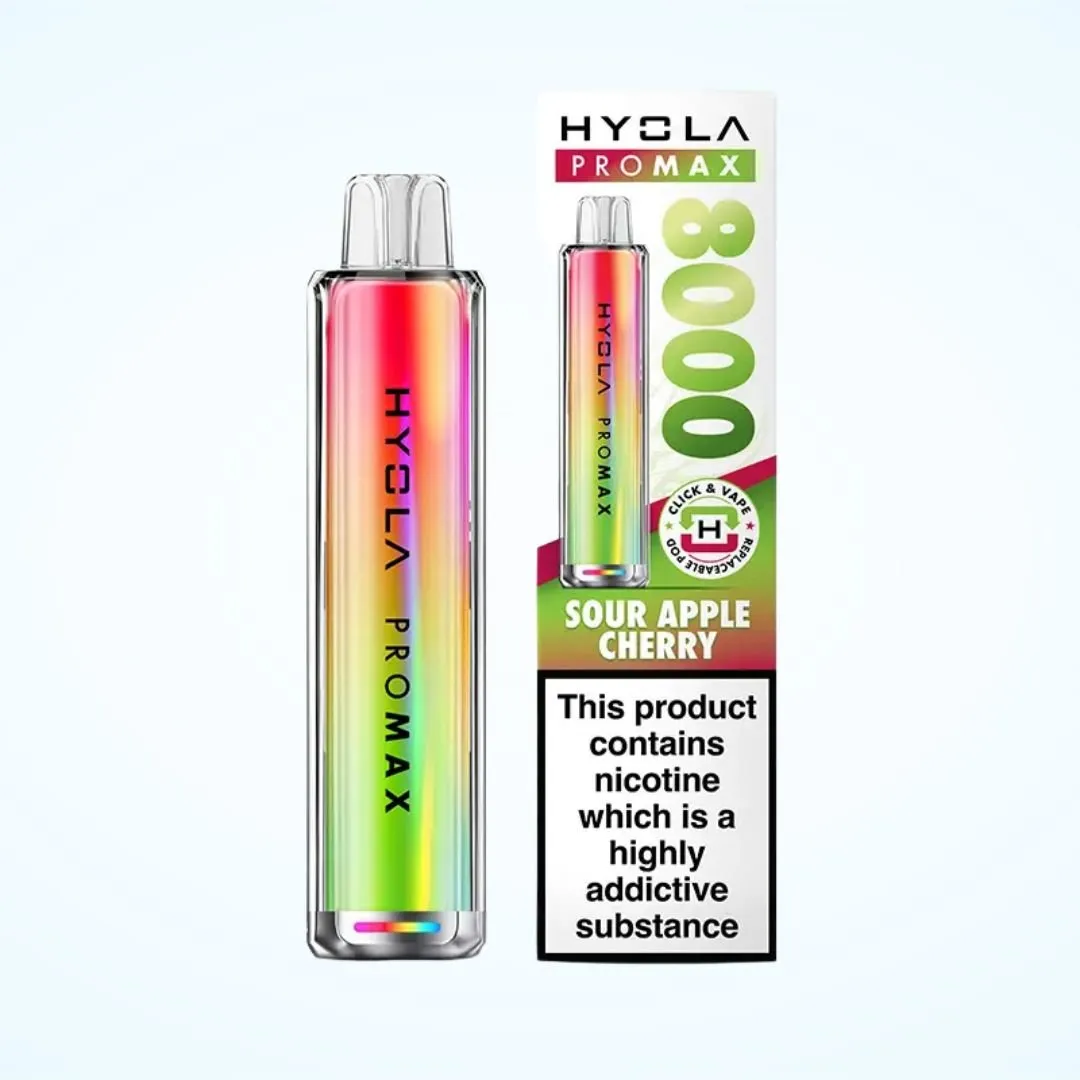 Hyola Pro Max 8000 Puffs Prefilled Pod Kit | Only £8.99 | Any 3 for £24