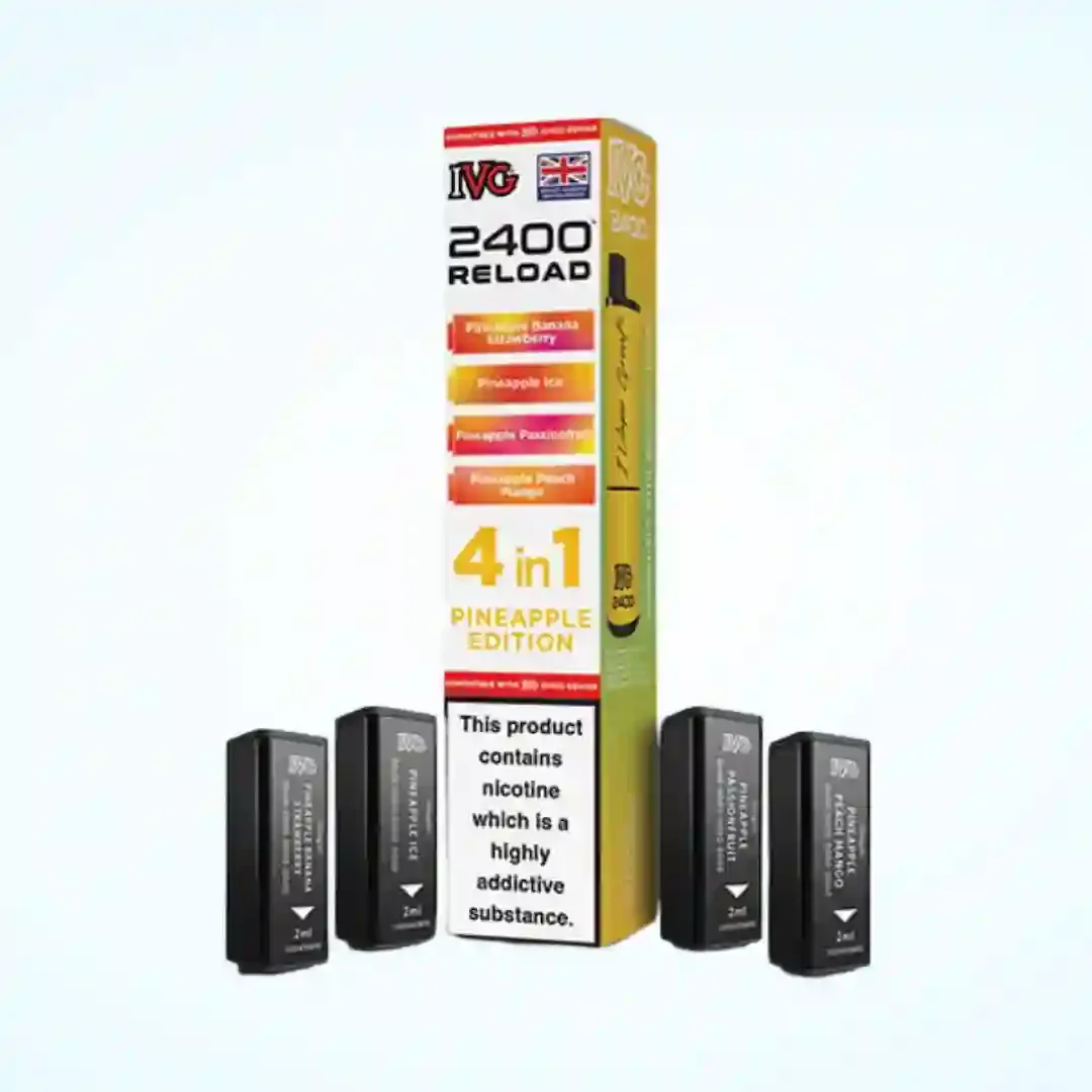 IVG 2400 Reload 4 in 1 Pre-filled Pod – Pineapple Edition
