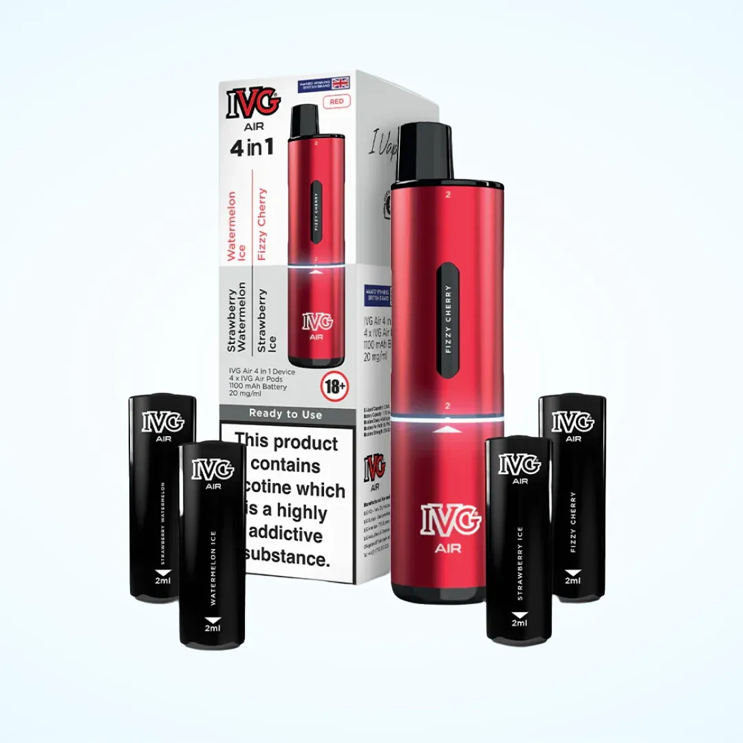 IVG Air 4-in-1 2400 Puffs Prefilled Pod Kit | Only £8.99 | Any 3 for £25