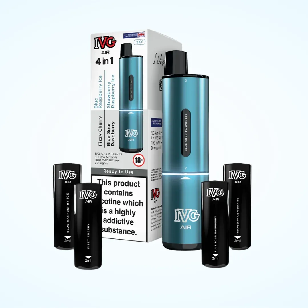 IVG Air 4-in-1 2400 Puffs Prefilled Pod Kit | Only £8.99 | Any 3 for £25