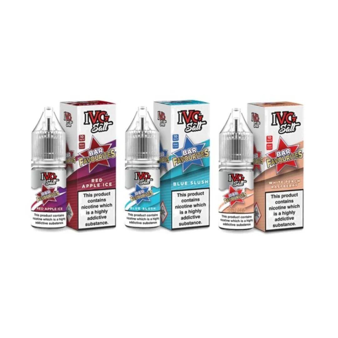 IVG Bar Favourites Salts 10ml