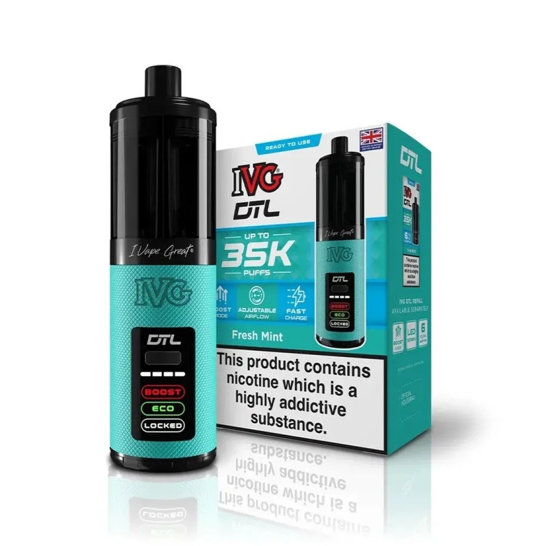 IVG DTL 35K Puffs Prefilled Pod Kit | Only £11.99 | Any 3 for £33