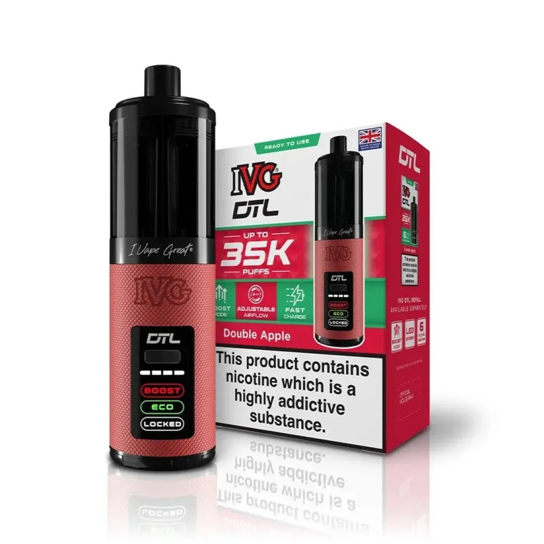 IVG DTL 35K Puffs Prefilled Pod Kit | Only £11.99 | Any 3 for £33