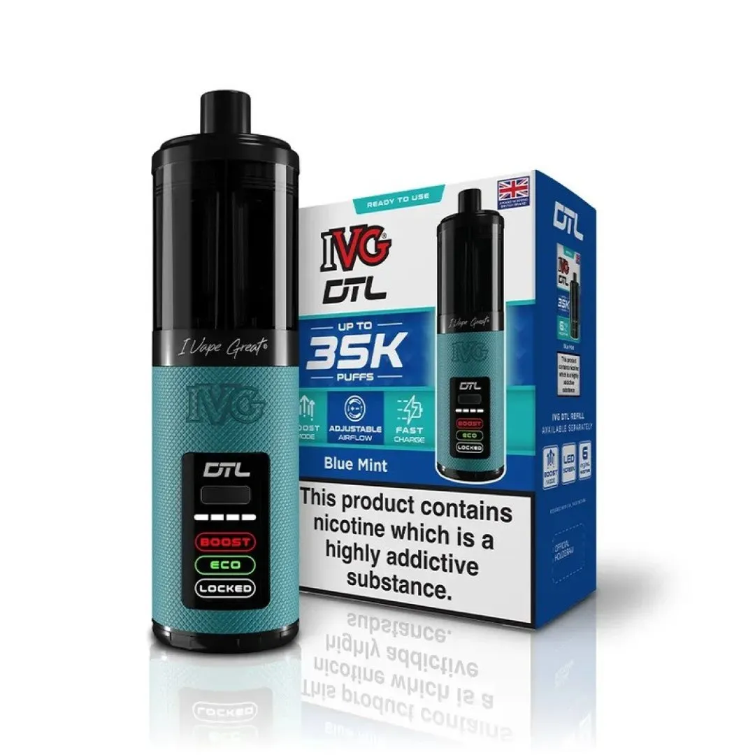 IVG DTL 35K Puffs Prefilled Pod Kit | Only £11.99 | Any 3 for £33