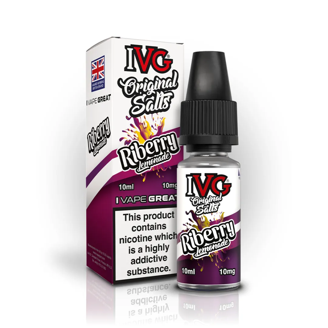 IVG Original Salts 10ml | Only £2.99 | Any 5 for £10