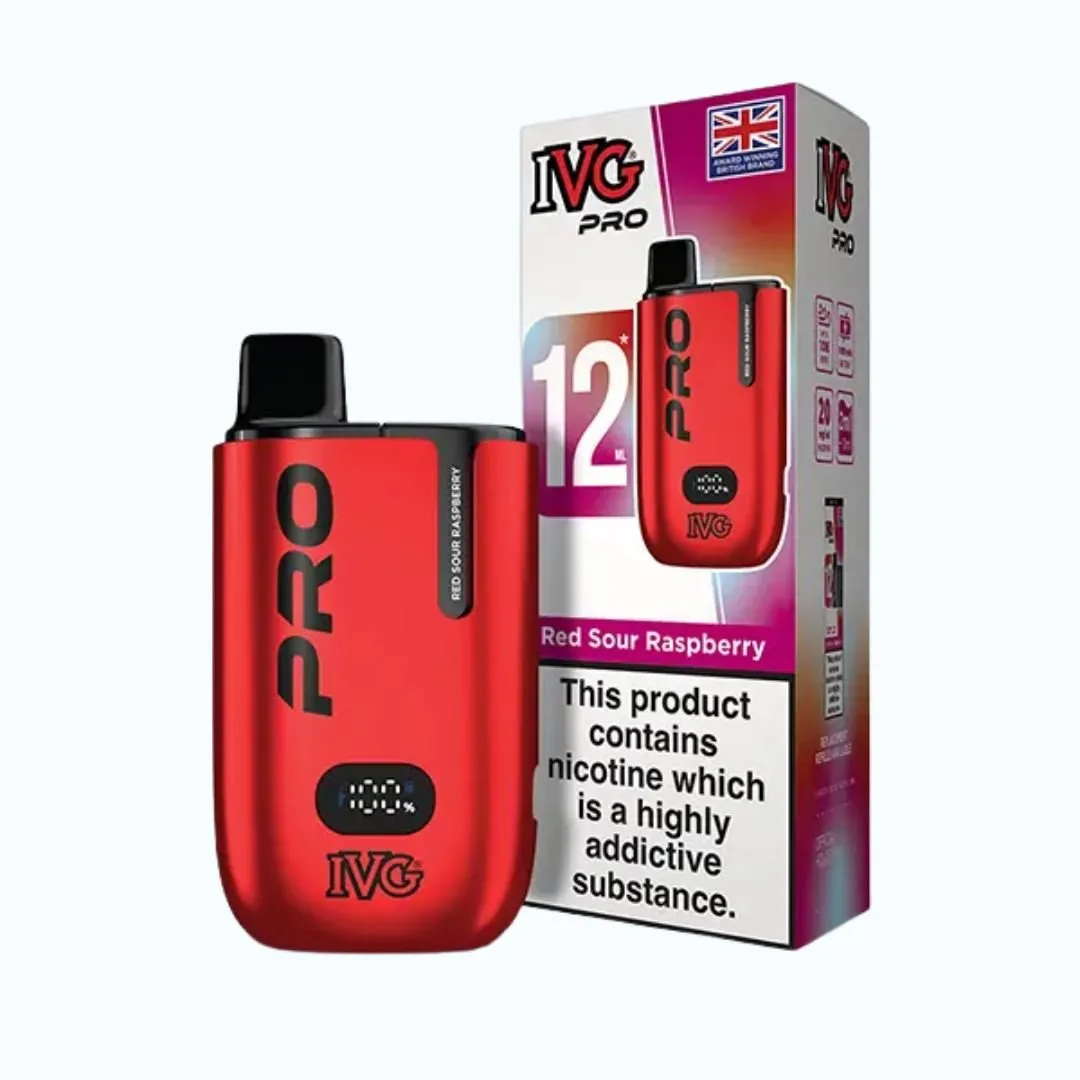 IVG Pro 12 10K Puffs Starter Kit 10mg | Only £8.99 | Any 3 for £24