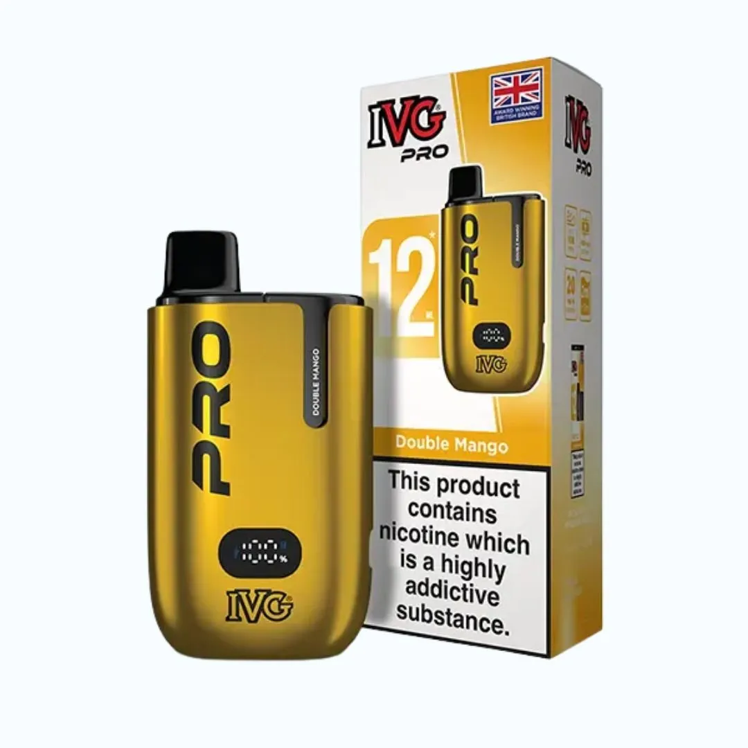 IVG Pro 12 10K Puffs Starter Kit 10mg | Only £8.99 | Any 3 for £24
