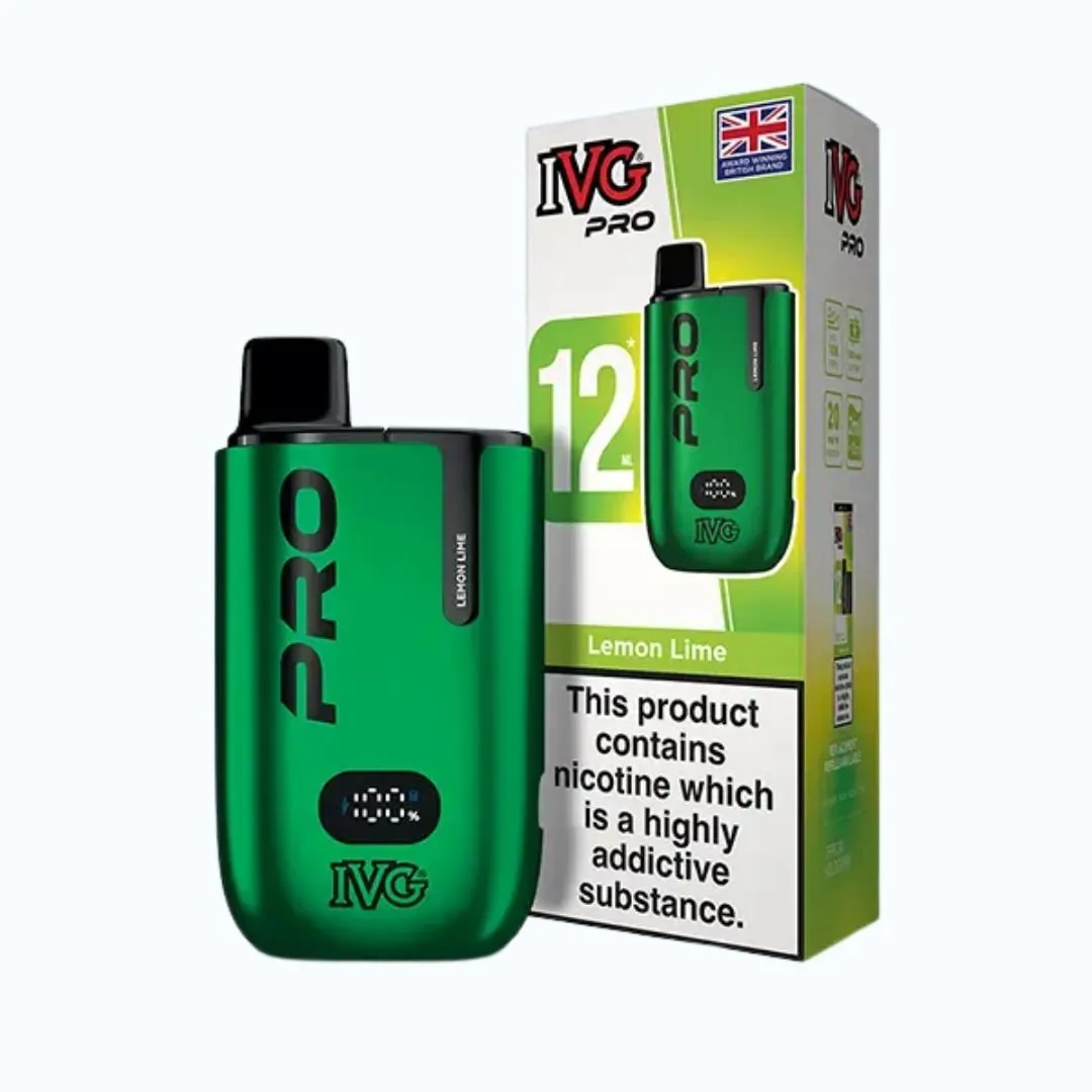 IVG Pro 12 10K Puffs Starter Kit 10mg | Only £8.99 | Any 3 for £24