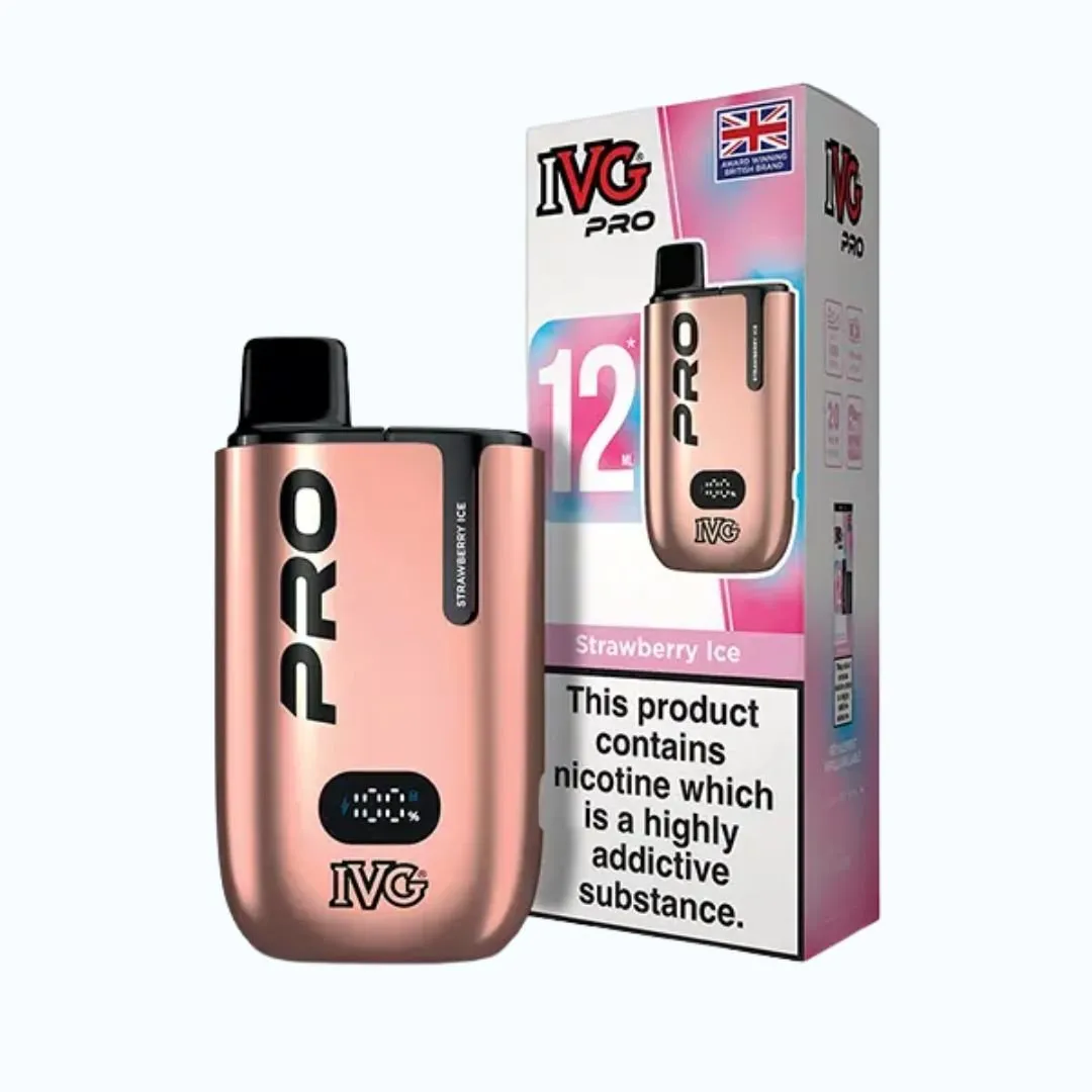 IVG Pro 12 10K Puffs Starter Kit 10mg | Only £8.99 | Any 3 for £24