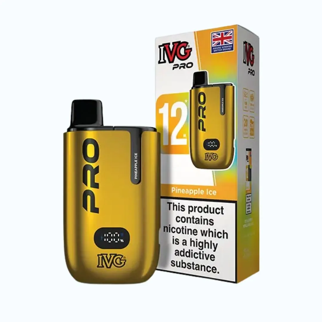 IVG Pro 12 10K Puffs Starter Kit 10mg | Only £8.99 | Any 3 for £24