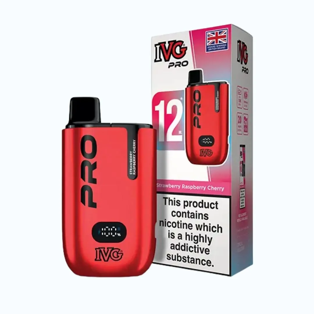IVG Pro 12 10K Puffs Starter Kit 10mg | Only £8.99 | Any 3 for £24