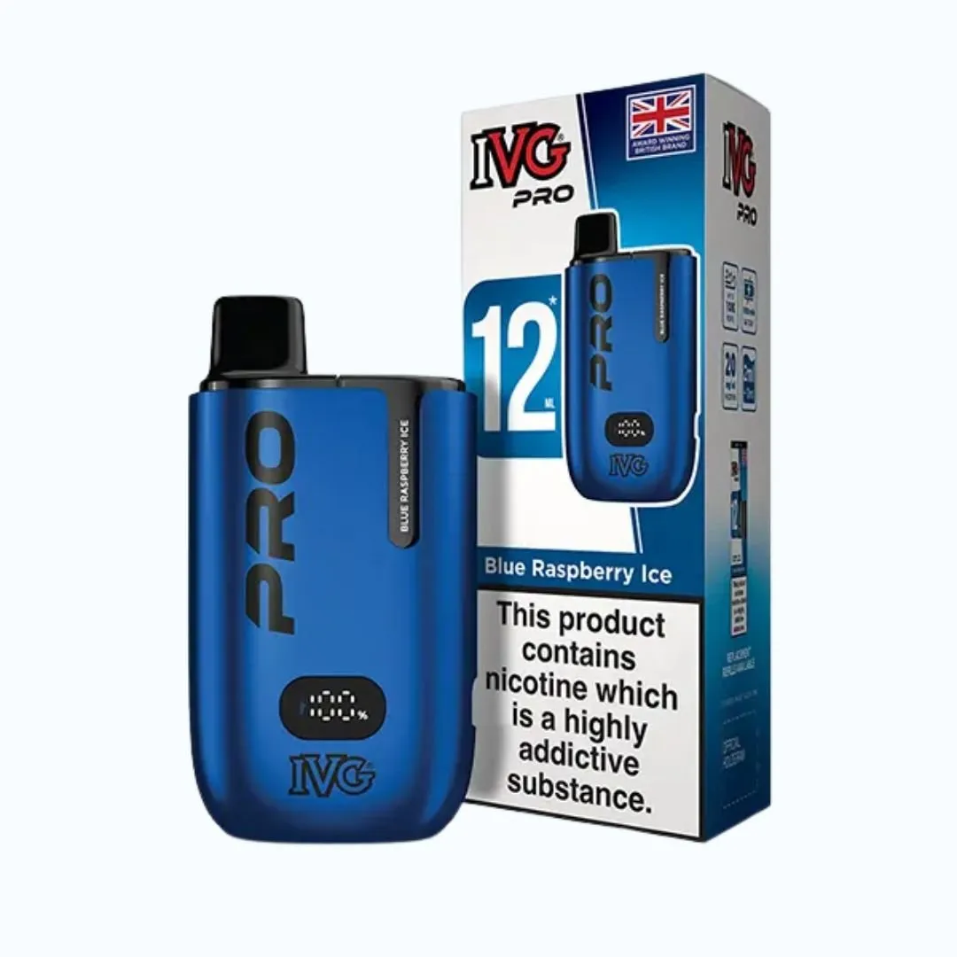 IVG Pro 12 10K Puffs Starter Kit 10mg | Only £8.99 | Any 3 for £24