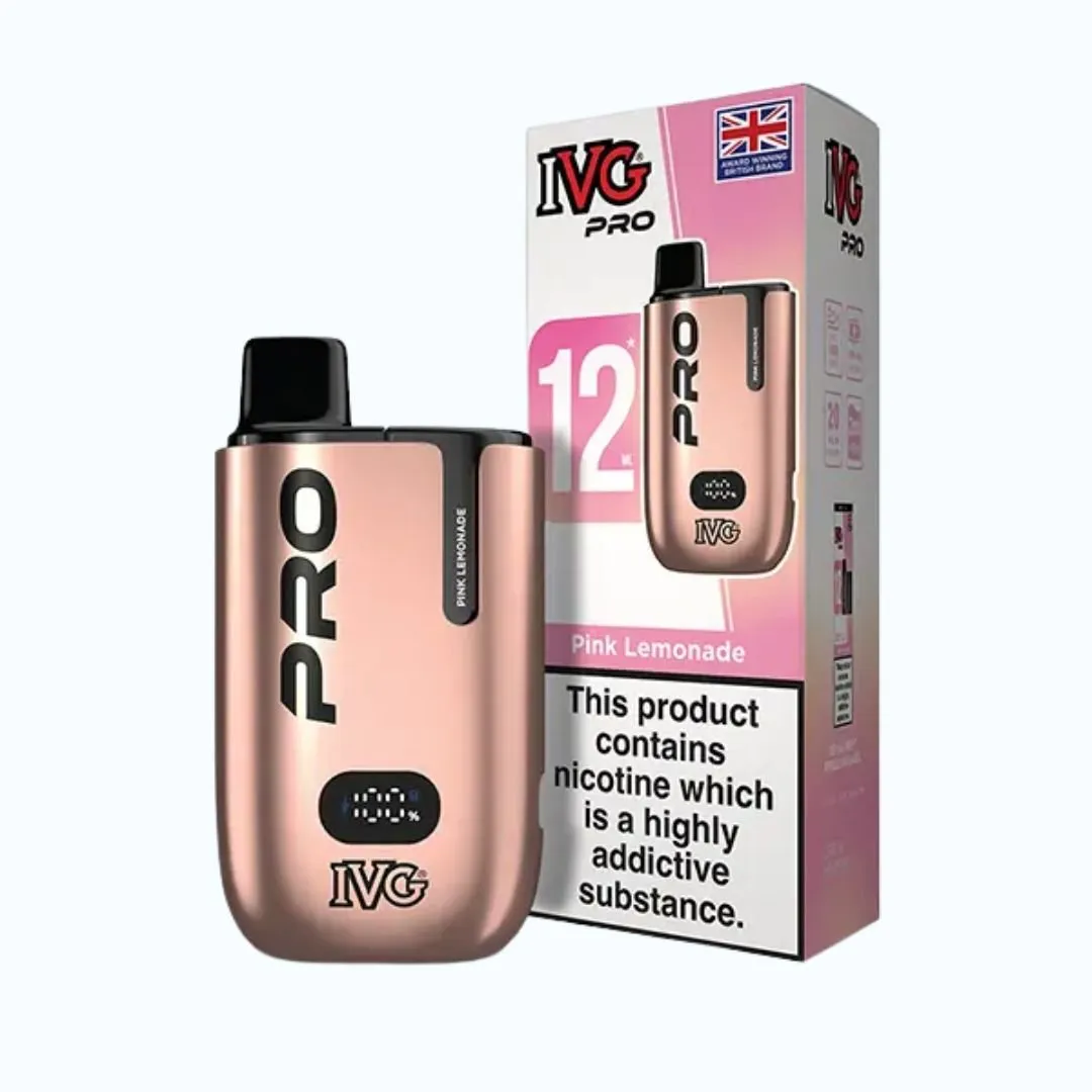 IVG Pro 12 10K Puffs Starter Kit 10mg | Only £8.99 | Any 3 for £24
