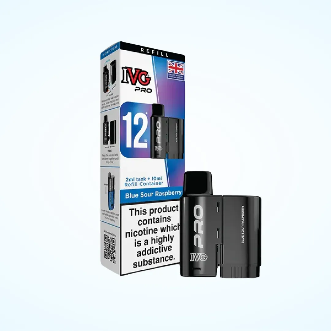 IVG Pro 12 Prefilled Pods | Only £5.99 | Buy 3 for 15