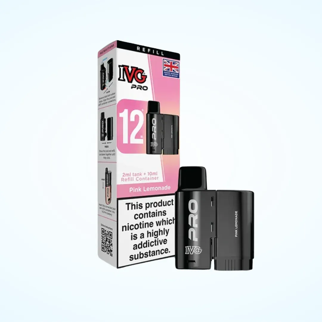 IVG Pro 12 Prefilled Pods | Only £5.99 | Buy 3 for 15