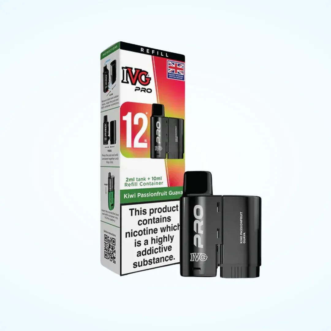 IVG Pro 12 Prefilled Pods | Only £5.99 | Buy 3 for 15